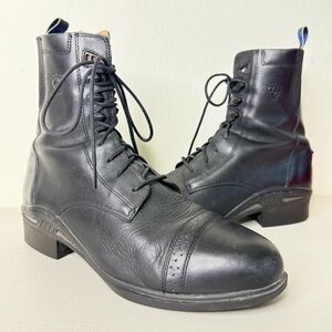 ARIAT Black Leather Lace Up Cobalt XR Style 66301 Men’s 13D